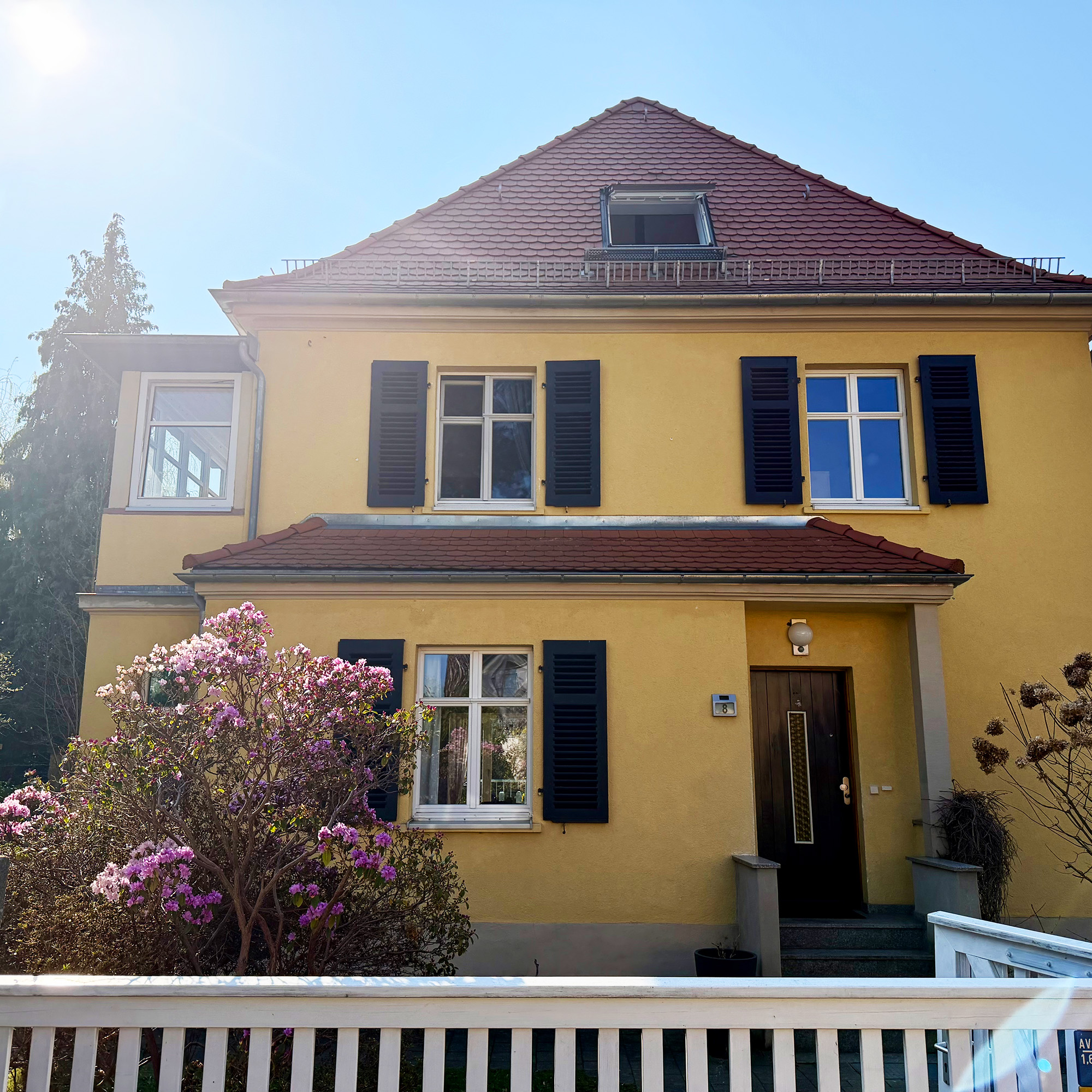 Außenansicht des Gebäudes Wohngruppe Bühlau