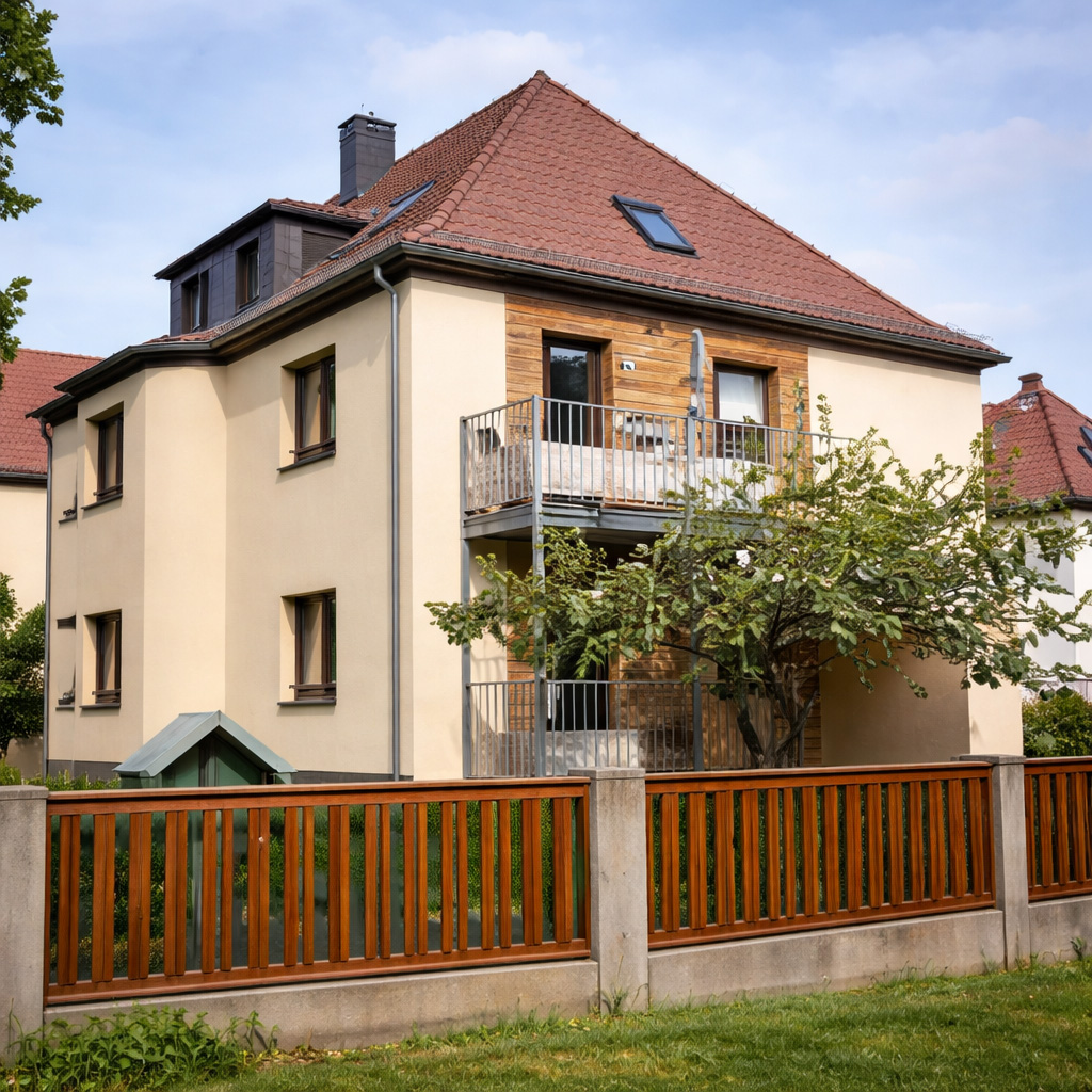 Außenansicht des Gebäudes Kinderhaus Wolkenstein
