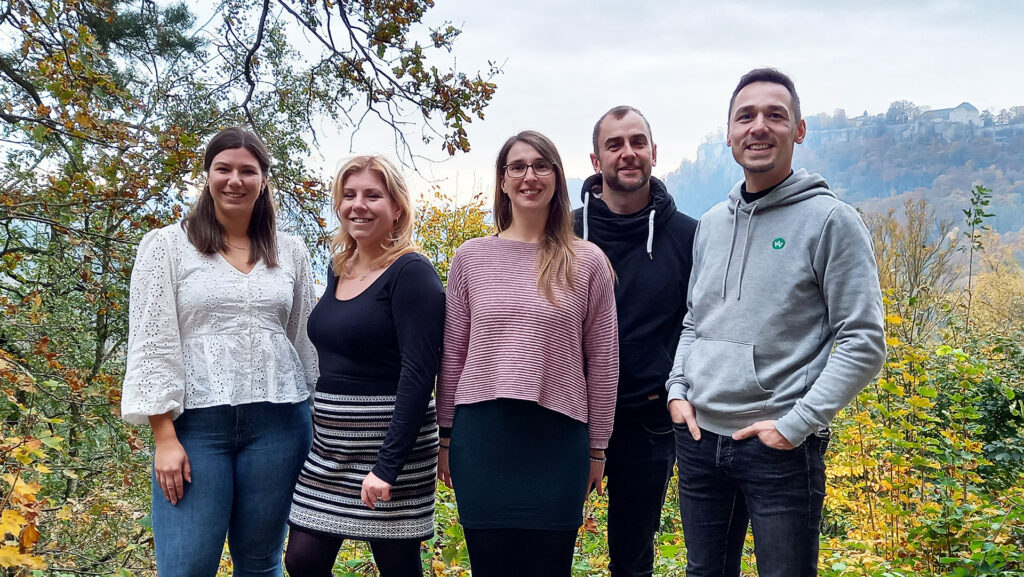 Team der Wohngruppe Bühlau