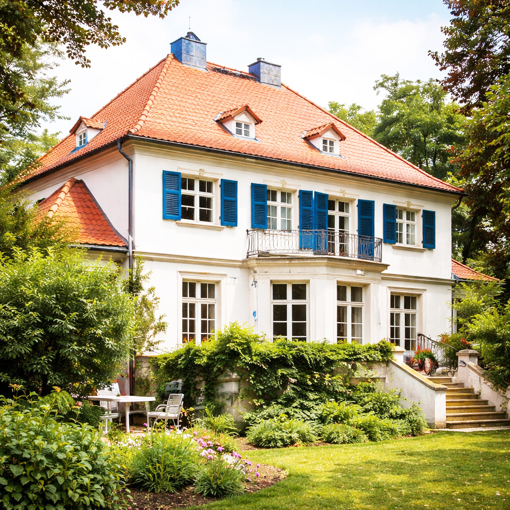 Außenansicht des Gebäudes Wohngruppe Albertpark