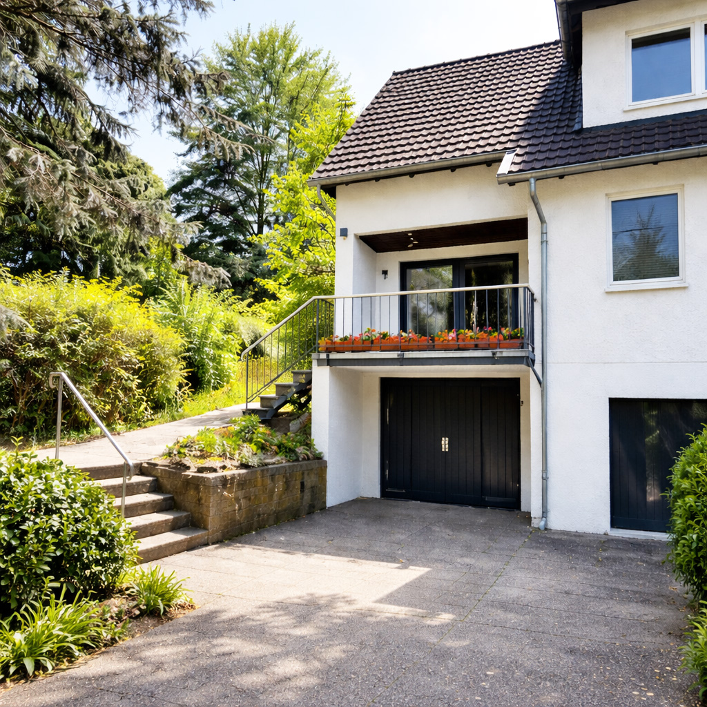 Außenansicht des Gebäudes Wohngruppe Haus Hutberg