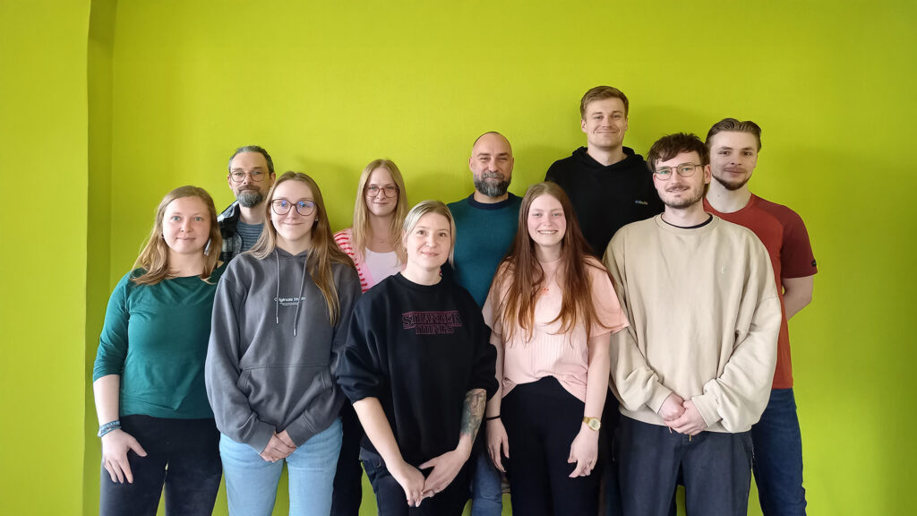 Team der Wohngruppe Niederpesterwitz